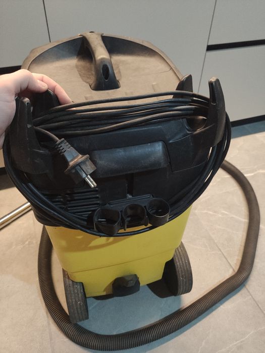 Пилосос будівельний karcher nt 45/1 tact te l. Автоочистка фільтра