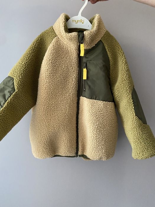 Куртка шерпа тедді H&M для хлопчика 98-104 розмір 2-4 роки.