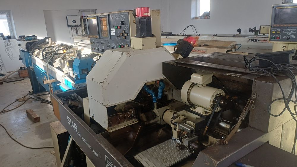 4x tokarka cnc Star RNC-16B, automat tokarski swiss
