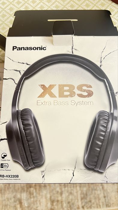 Słuchawki nauszne PANASONIC RB-HX220BDEK Czarny