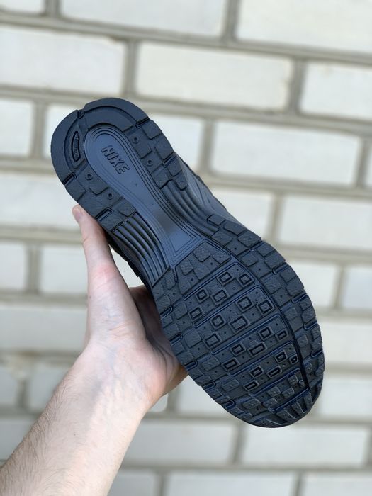 р. 44 | Кросівки Nike P-6000 Cordura All Black — Чоловічі Найк П-6000 чорні, водонепроникні, замшеві, на осінь