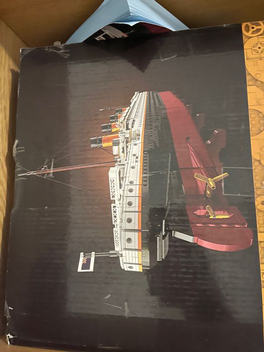 Lego titanic novo em caixa