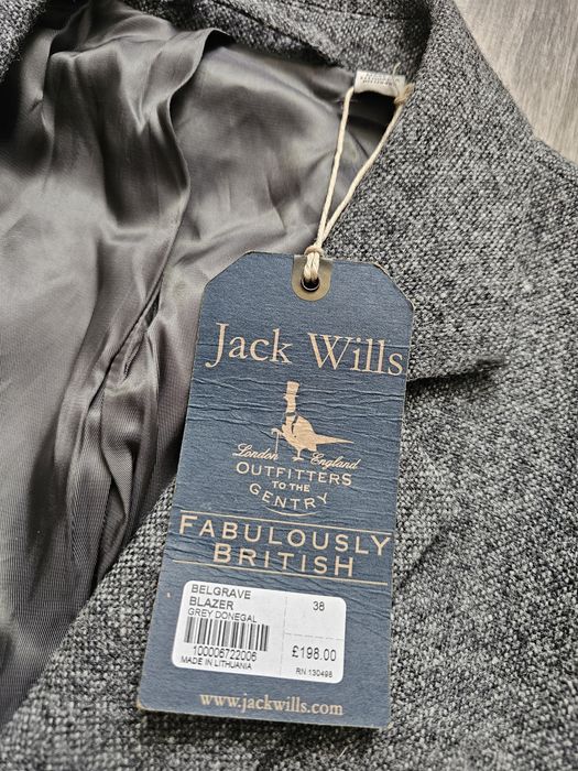 Шерстяний піджак блейзер Jack Wills Belgrave Blazer – Новий, р. 38