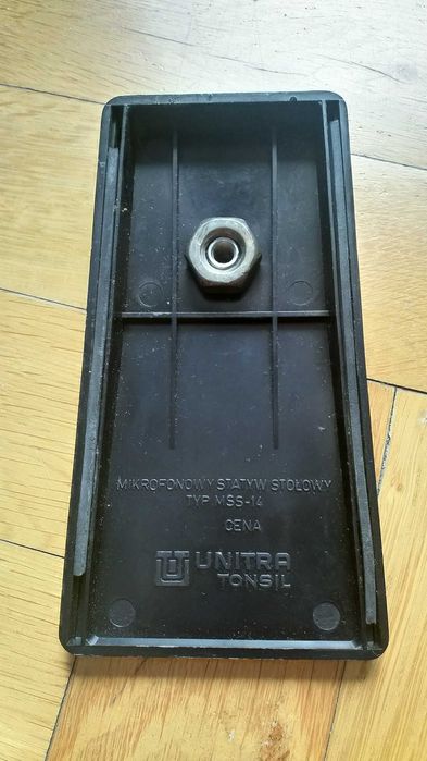 unitra tonsil mikrofonowy statyw stołowy typ mss-14