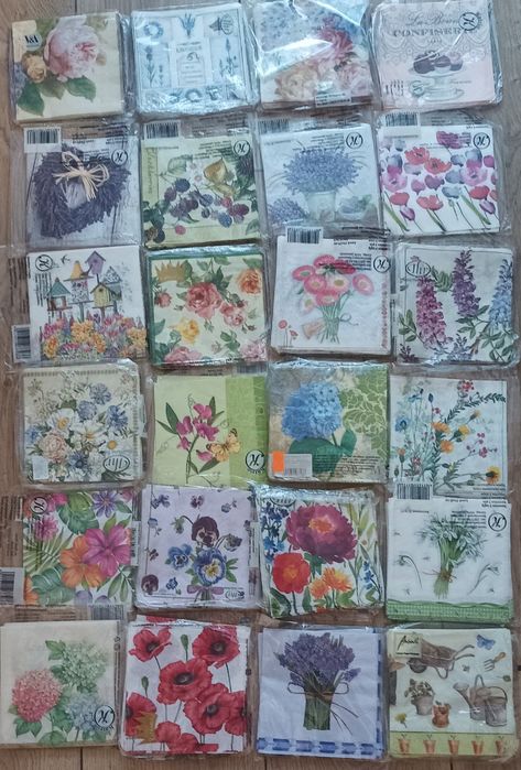 Колекція серветок для декупажу, творчості