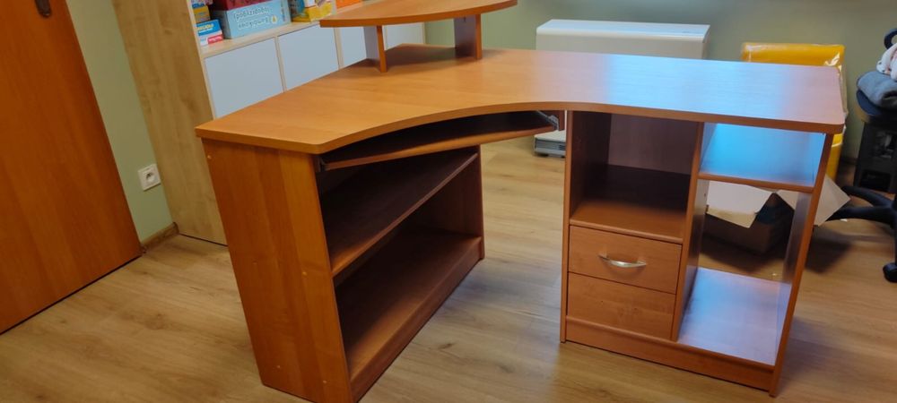 Duże biurko narożne