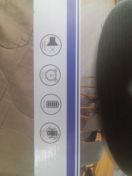 Aspirador novo robot branco