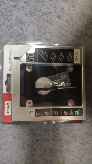 Optibay, Оптібей, карман для hdd. 12.7mm