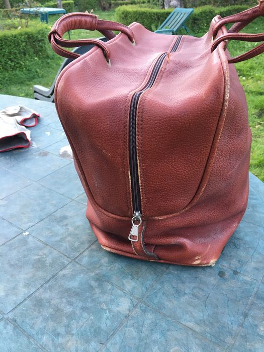 Mala Saco de viajem em Pele