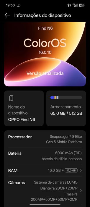 OPPO Find N6 | Versão Global