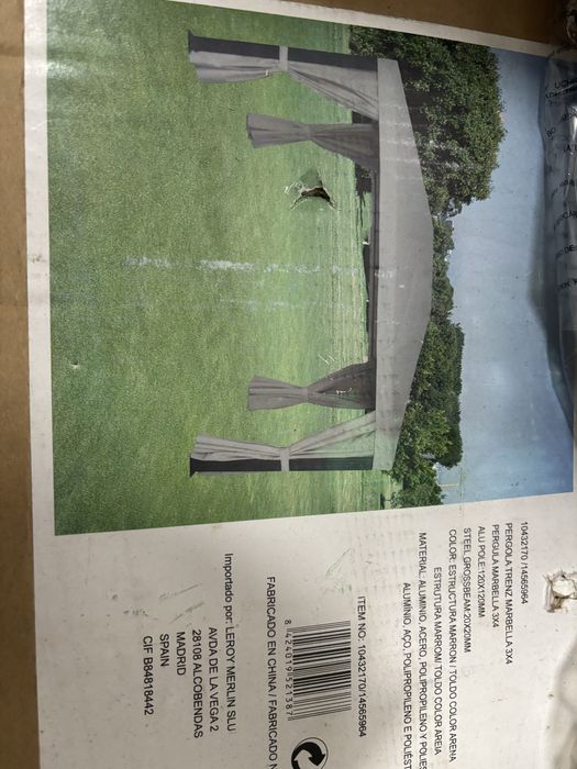 Vendo pergola + Deck  4x3