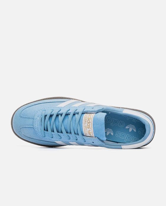 Мужские кроссовки Adidas Spezial "White-Blue" 1. Размеры 41-45