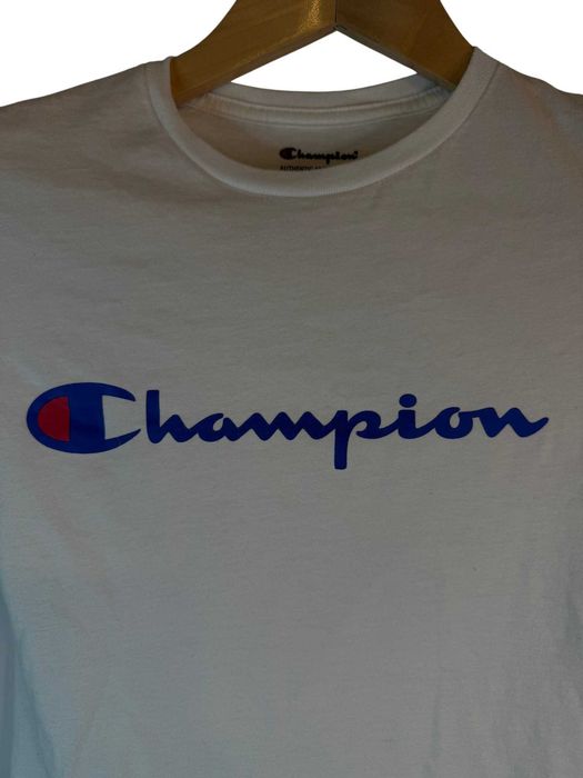 Koszulka damska champion z dużym logiem m