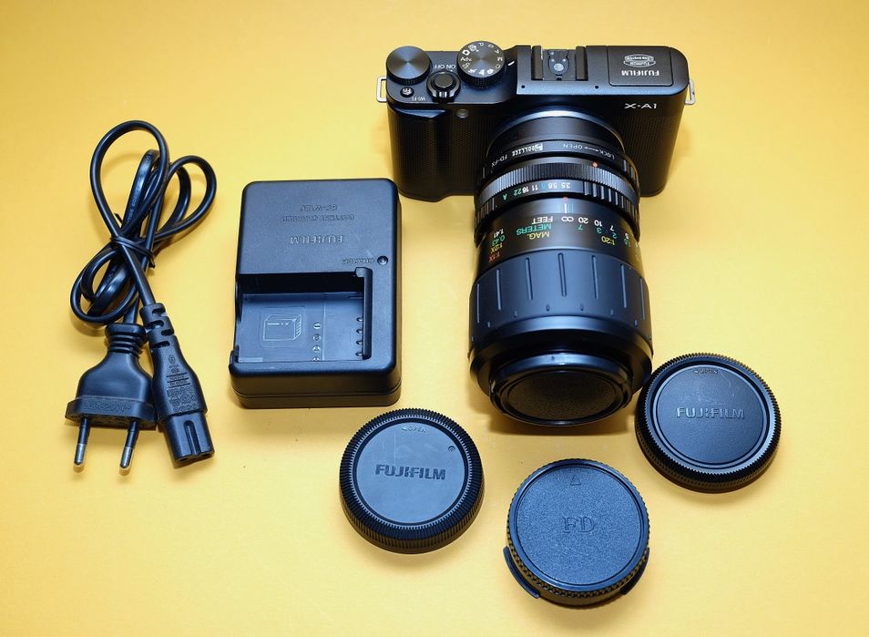 Fujifilm X-A1 Vivitar 100mm 3.5 Macro