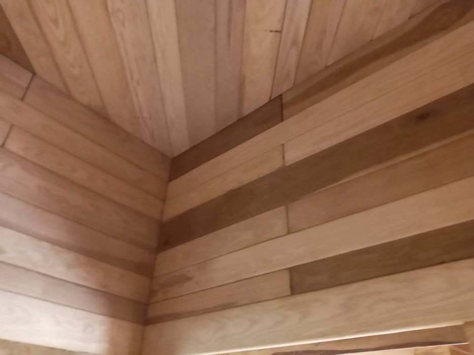 Вагонка ясень строганная