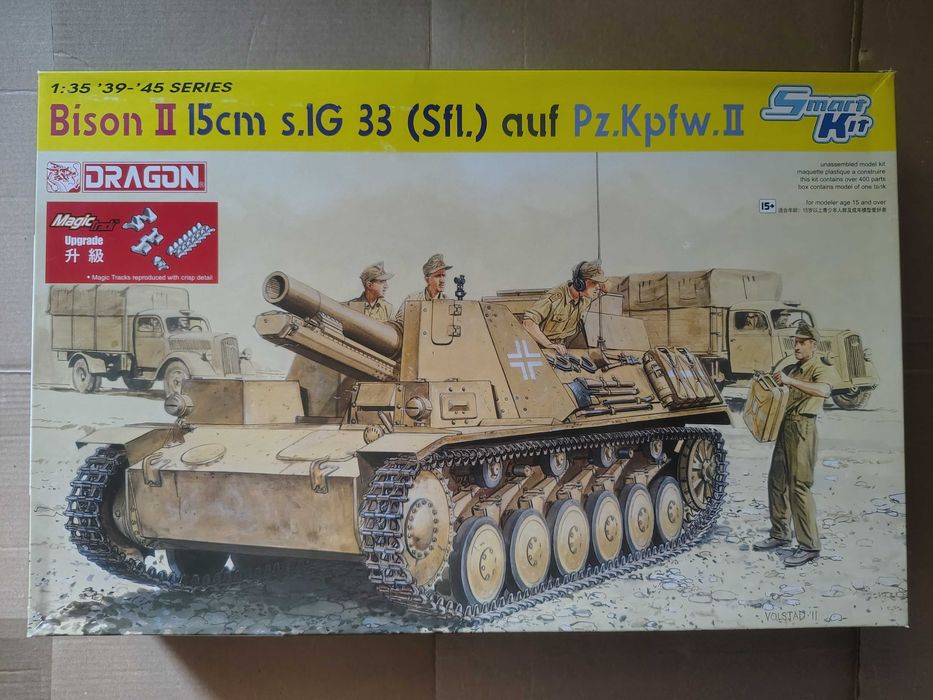 Dragon 6440 Sturmpanzer II Bison 1:35
