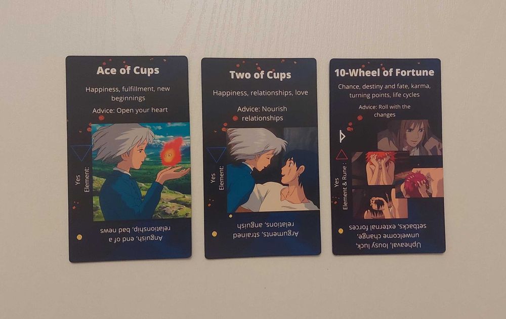 Niebieski Tarot do Nauki
