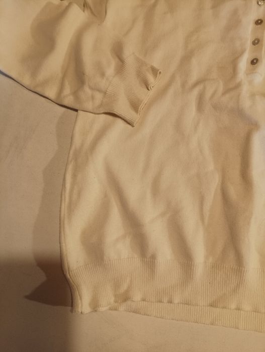 Cardigan em creme,de marca MoCasual, tamanho L