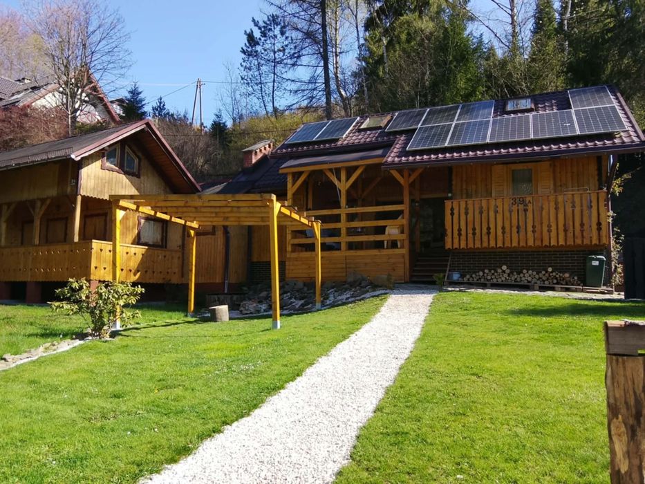Domek w górach z jacuzzi