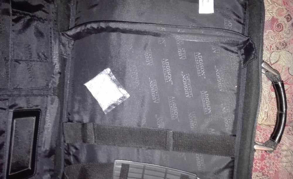 mala computador portátil em nylon militar