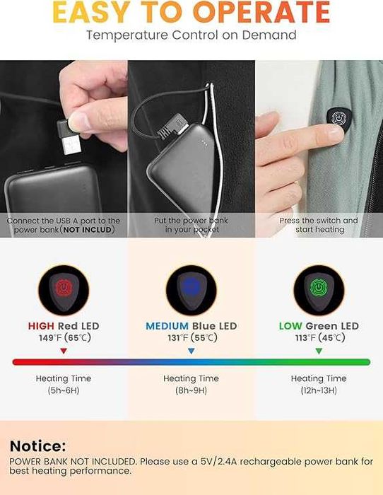 Kamizelka polarowa L Damska/Męska