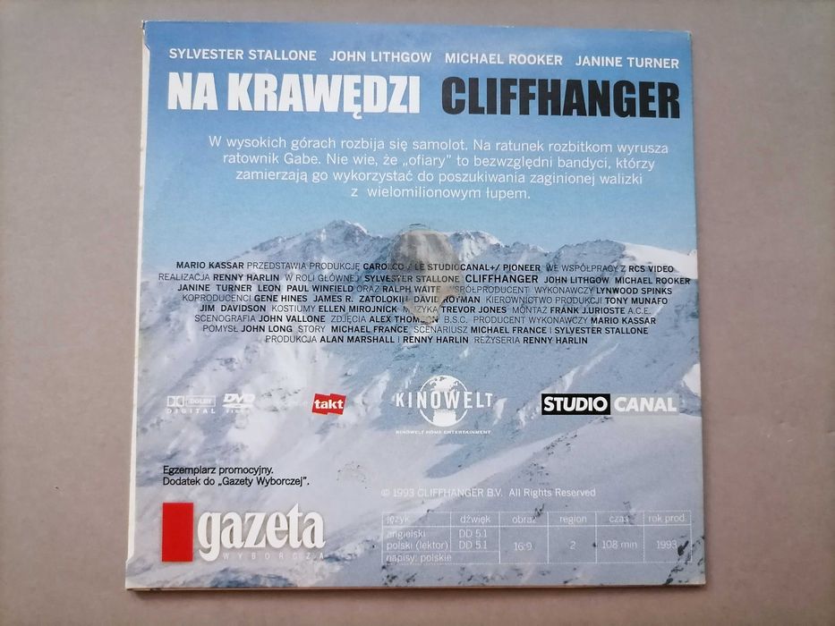 Na krawędzi - DVD