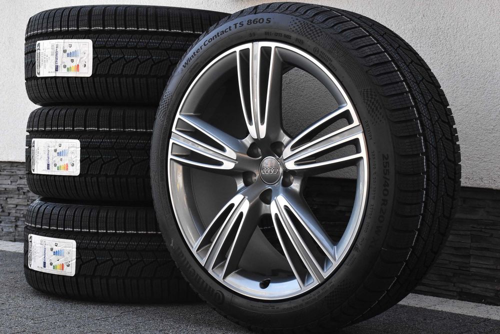 NOWE Koła zimowe OEM Audi A6 S6 C8 4K0 20" NOWE Continental AO 2024r
