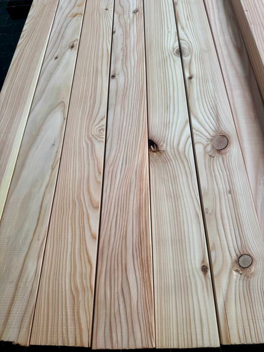 Kantówka strugana modrzewiowa 45mm x 70 mm Drewno konstrukcyjne Legar