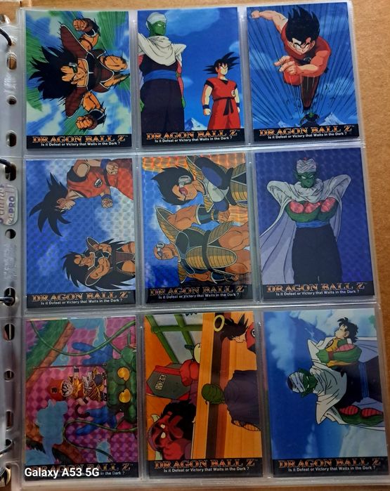 Cartas dragon ball z