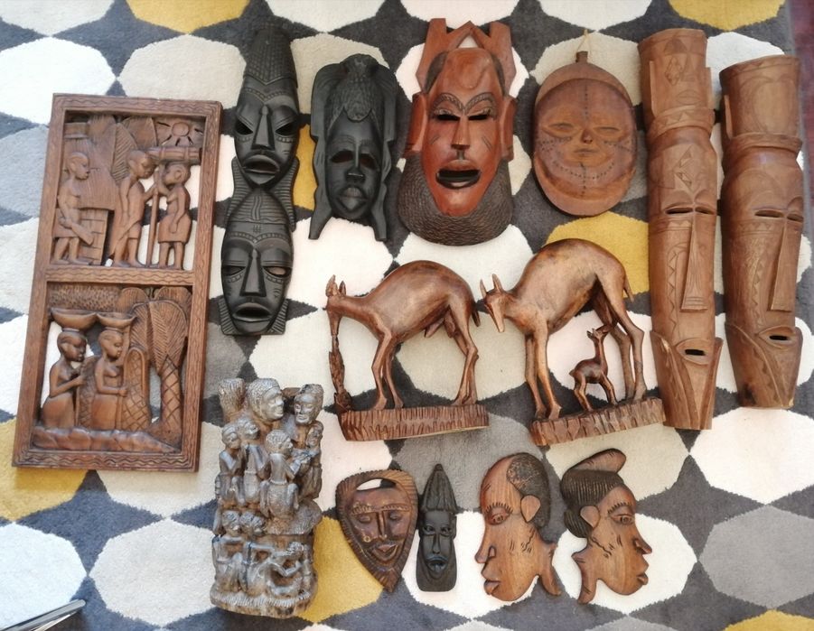 Vendo arte tribal africana