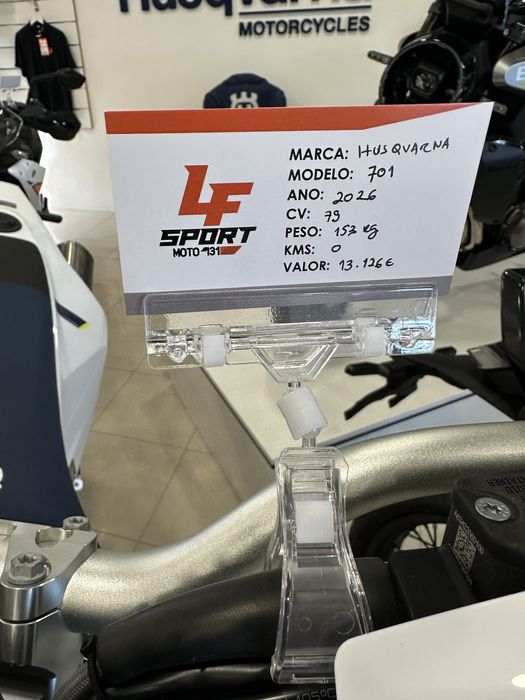 Husqvarna 701 Enduro de 2026 ultima unidade em stock