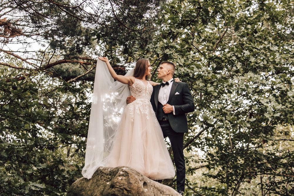 Suknia ślubna, rozmiar S