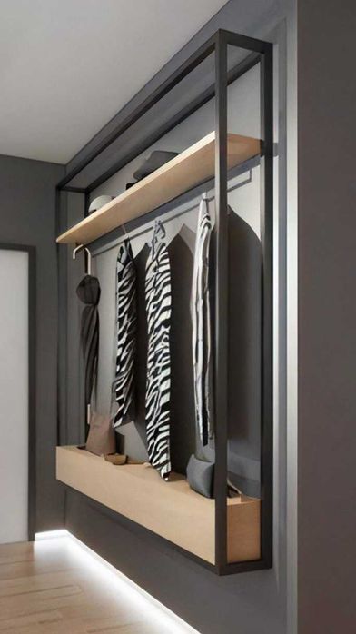Zestaw wieszak na ubrania loft