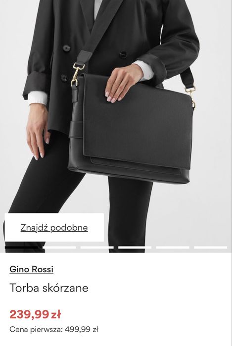 Torba skórzane Gino Rossi