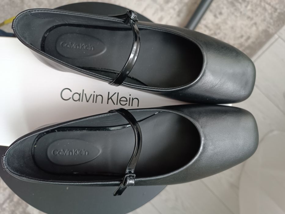 Туфли Балетки натуральная кожа Calvin Klein