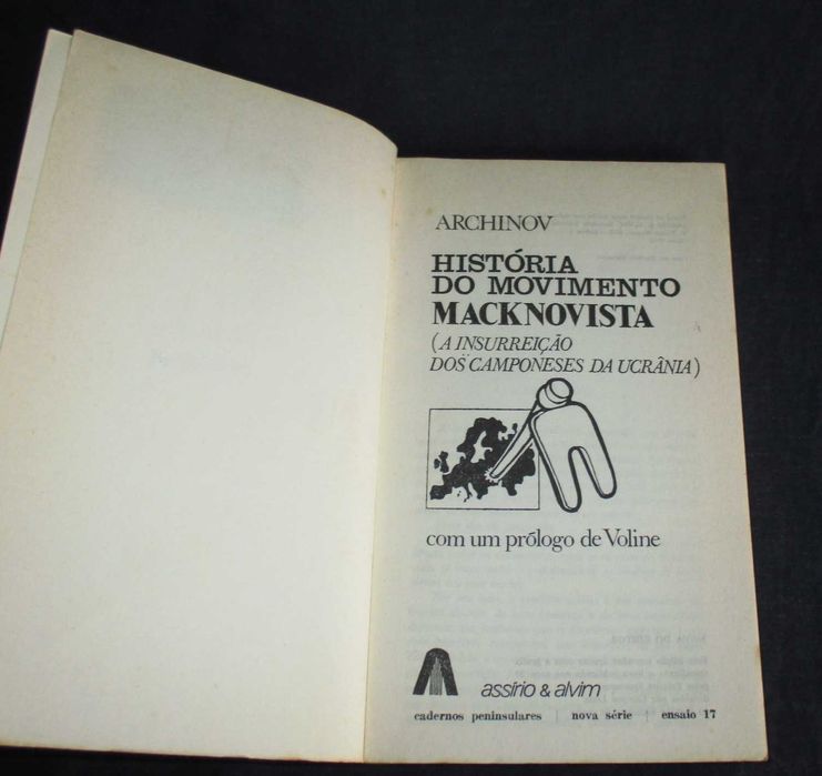 Livro História do Movimento Macknovista A Insurreição dos Camponeses