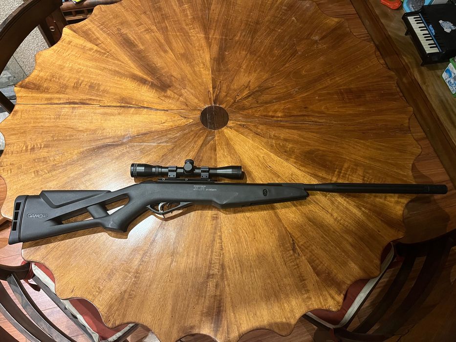 Espingarda pressão de ar Gamo IGT bull whisper 4.5mm
