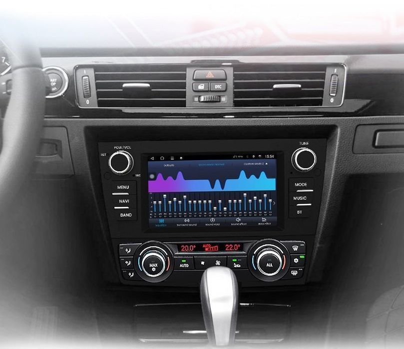 BMW 3 E90 / E91 / E92 / E93 – Radio Android 15 7” CarPlay Android Auto 4GB/64GB GPS Nawigacja Stacja Multimedialna WiFi Bluetooth DSP 4G LTE PL