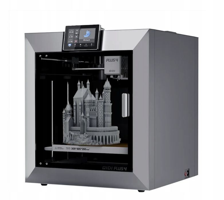 Drukarka 3D QIDI Plus4 CoreXY FDM 600mm/s komora 65°C używana pendrive