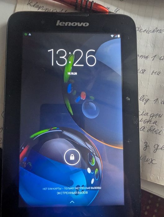 Планшет Lenovo a3000 4.4.2 андроид