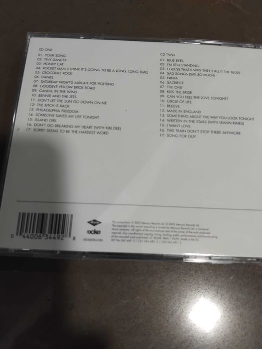 Elton John great hits cd duplo novo