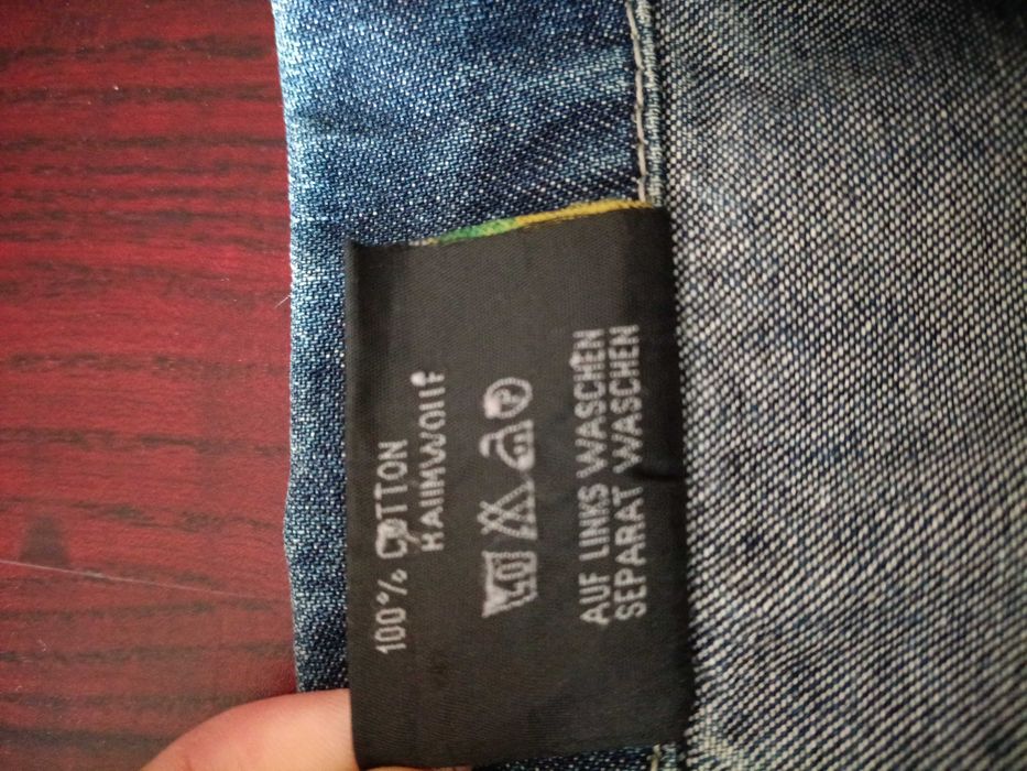 Kurtka/ katana jeansowa na zamek, rozm M