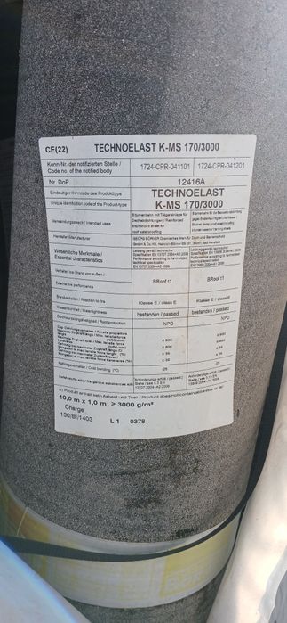 Sprzedam papa podkladowa