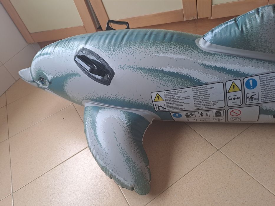 Golfinho insuflável