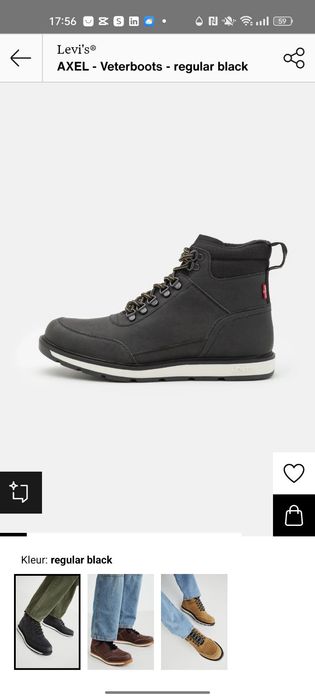 Тимберленды Levi's