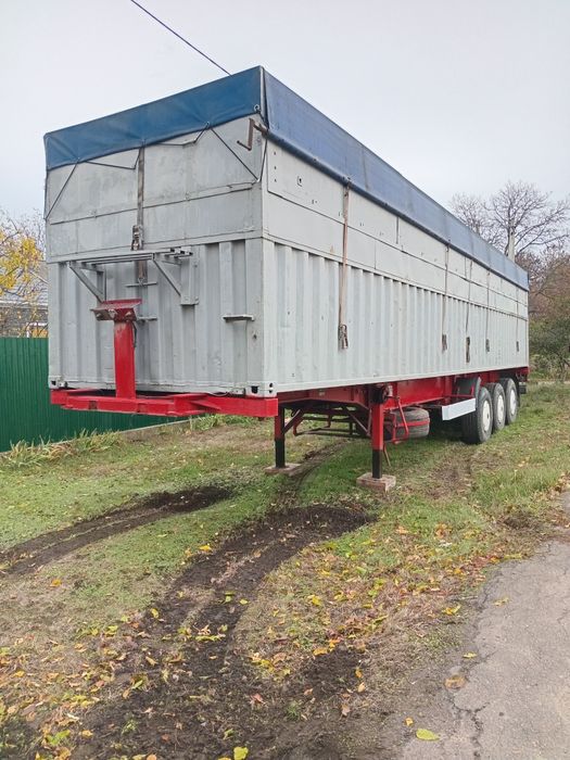Продам полуприцеп контейнеровіз на 69кубів звертайтесь за телефоном ро
