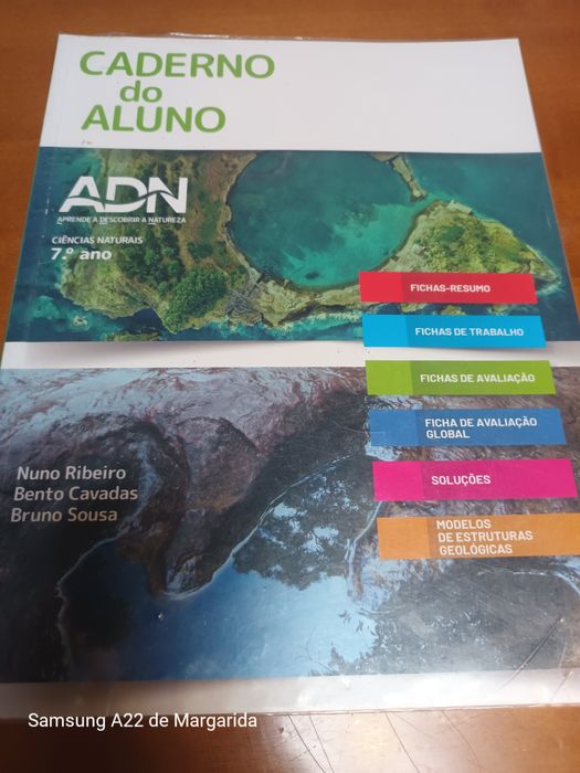 Livros de fichas do 7°ano