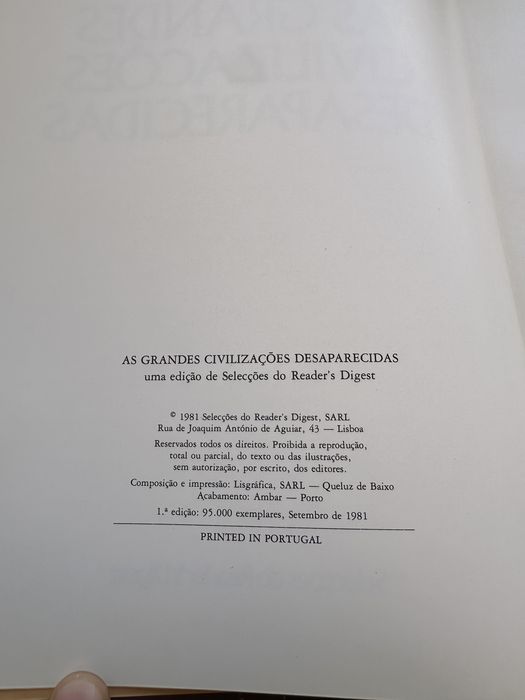 As Grandes Civilizações Desaparecidas