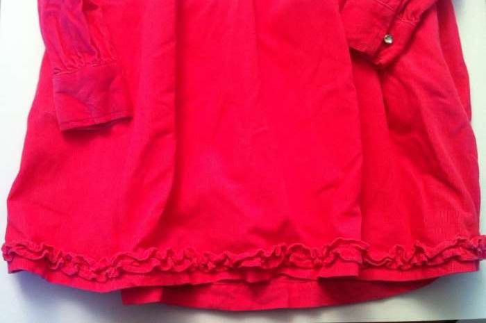 Vestido H&M Tamanho 6-7 anos 122cm Rosa bombazina