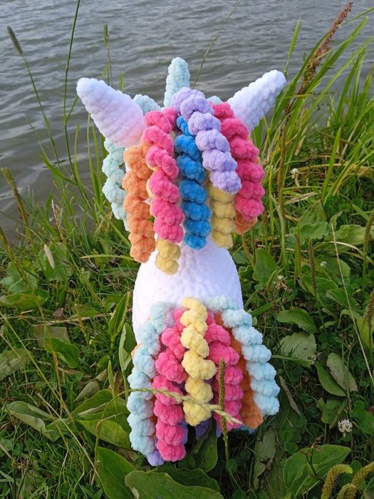 Jednorożec pluszowy , handmade